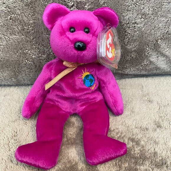 Rare Millenium Beanie Baby with Tag Errors - Picture 1 of 8